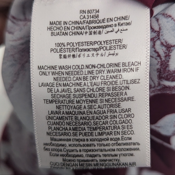 BCBGMaxAzria Ashton Floral Layered Dress Long Sleeve - Picture 5 of 9